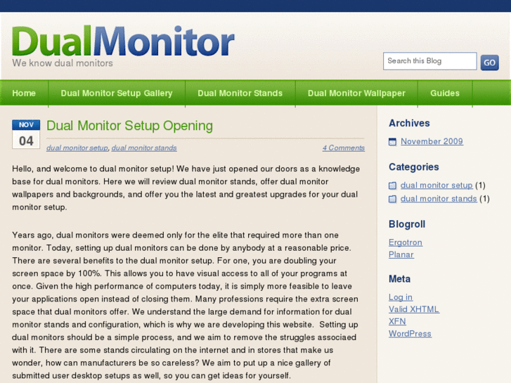 www.dualmonitorsetup.net