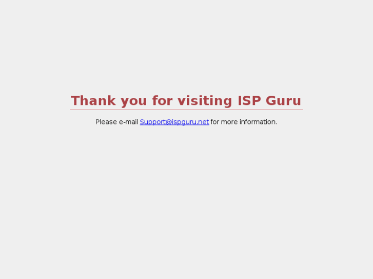www.ispguru.net