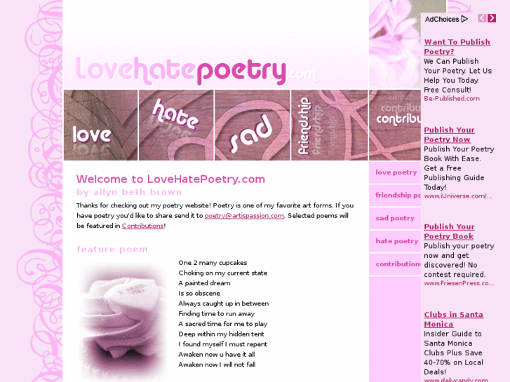 www.lovehatepoetry.com