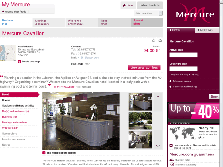 www.mercure-cavaillon.com