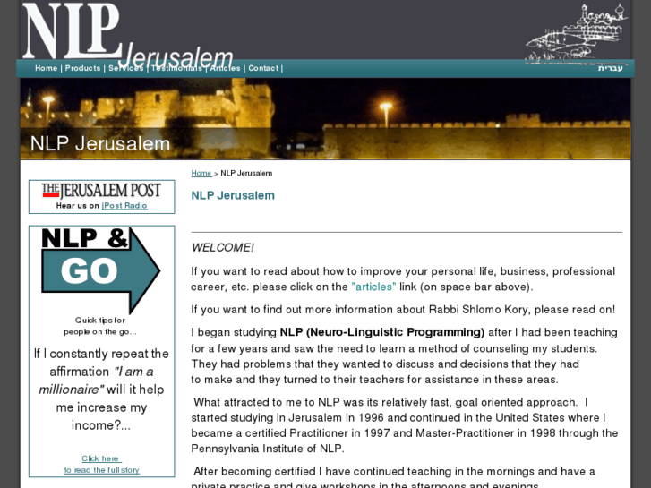 www.nlpjerusalem.com