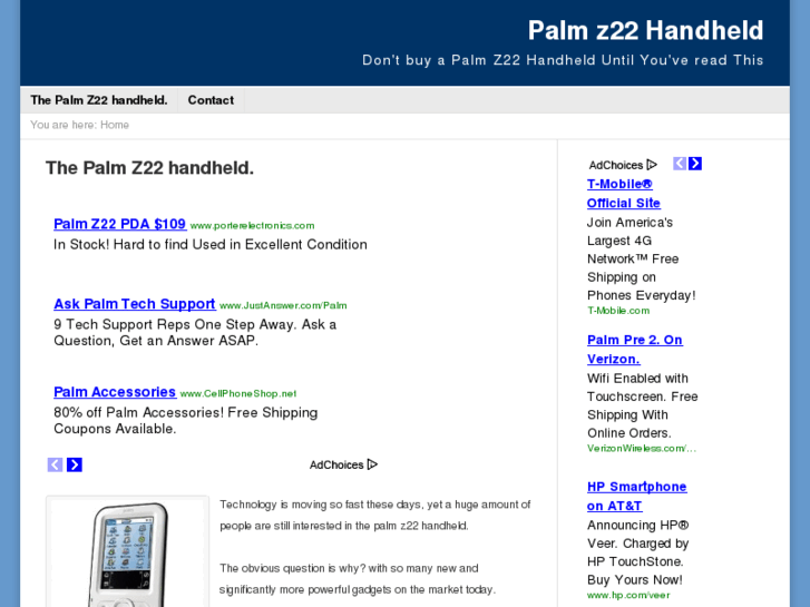 www.palmz22handheld.com