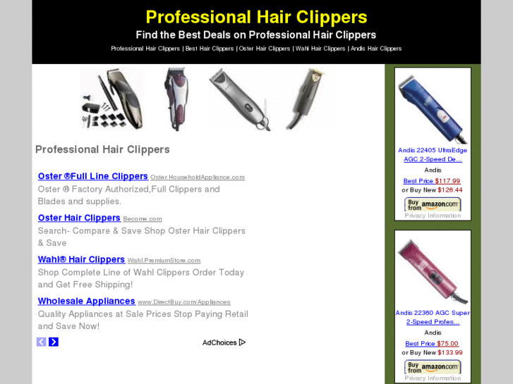 www.professionalhairclippers.net