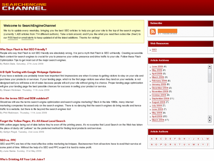www.searchenginechannel.com