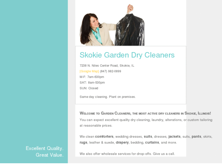 www.skokiegardendrycleaners.com