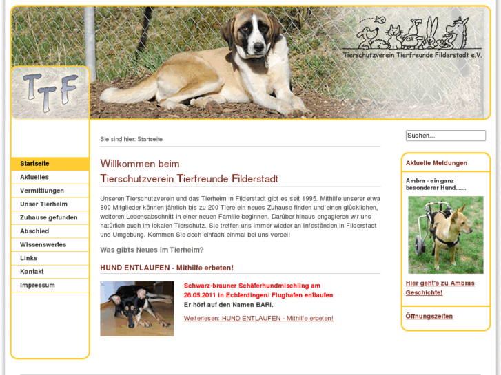 www.tierschutz-filderstadt.de