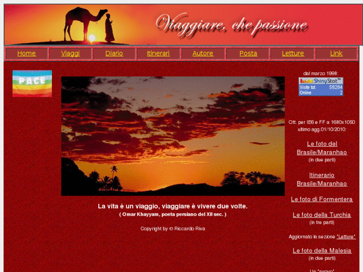 www.viaggiarechepassione.it