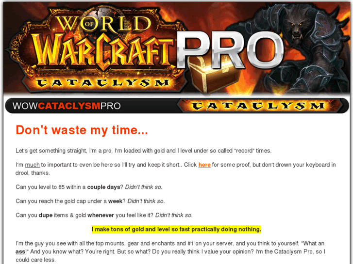 www.wowcataclysmpro.com