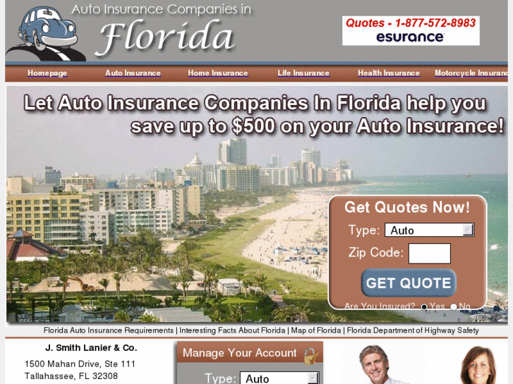 www.autoinsurancecompaniesinflorida.com