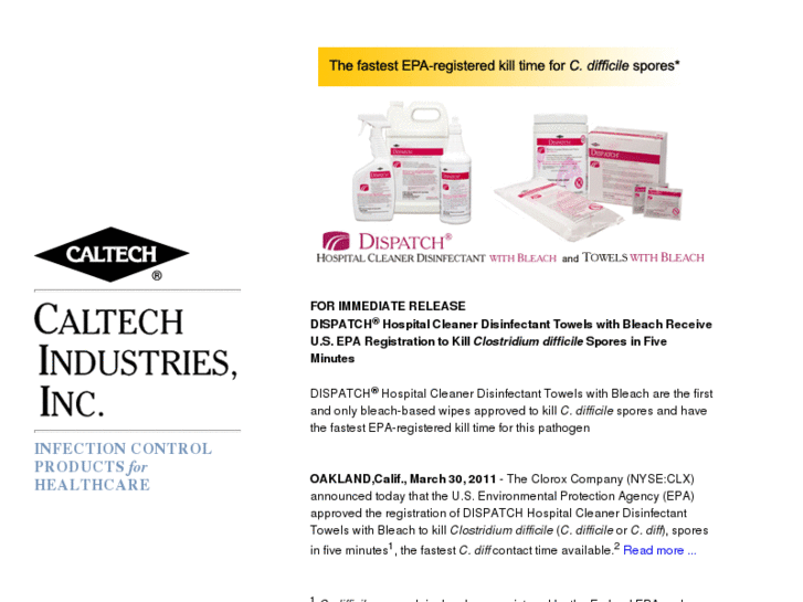 www.caltechindustries.info