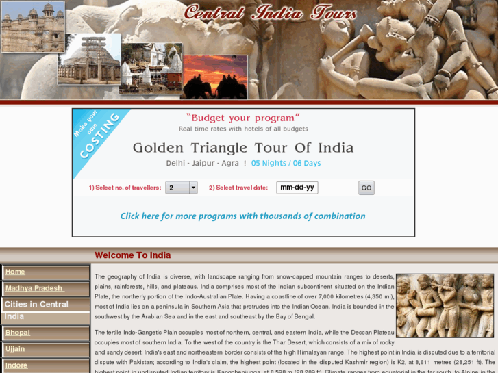 www.central-india-tours.com