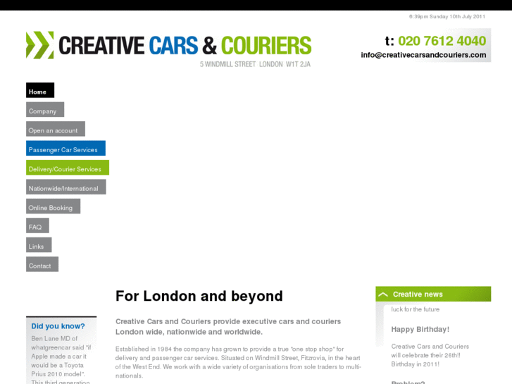 www.creativecouriers.com