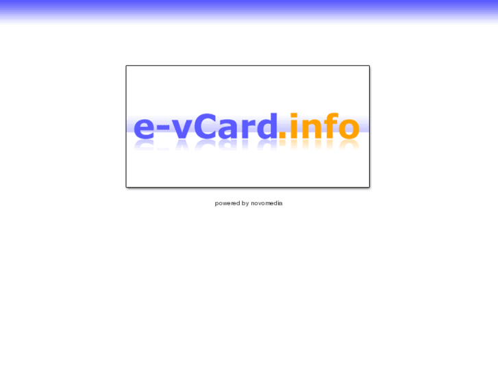 www.e-vcard.info