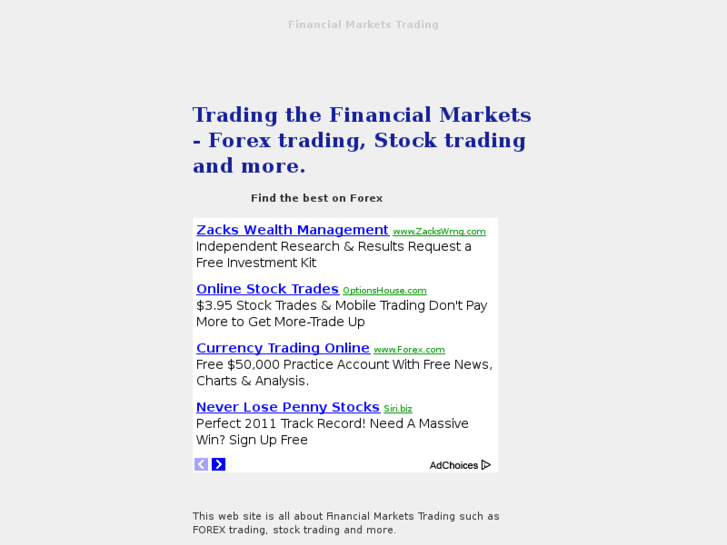 www.financial-markets-trading.com