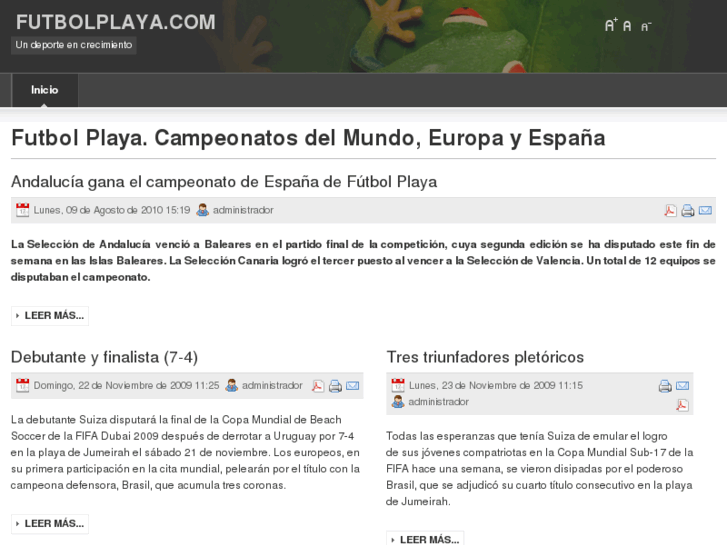 www.futbolplaya.com