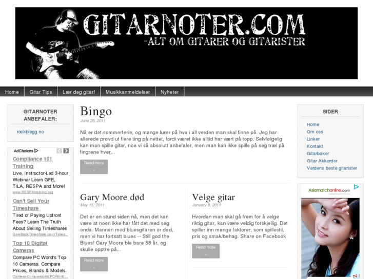 www.gitarnoter.com