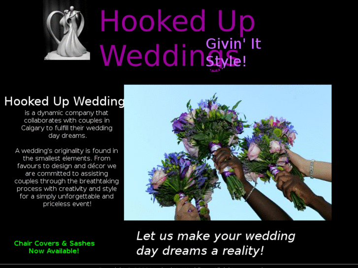 www.hookedupweddings.com