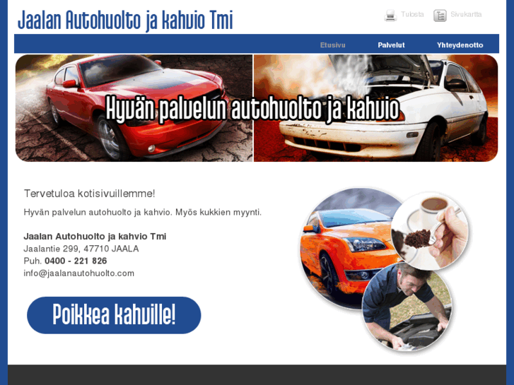 www.jaalanautohuolto.com