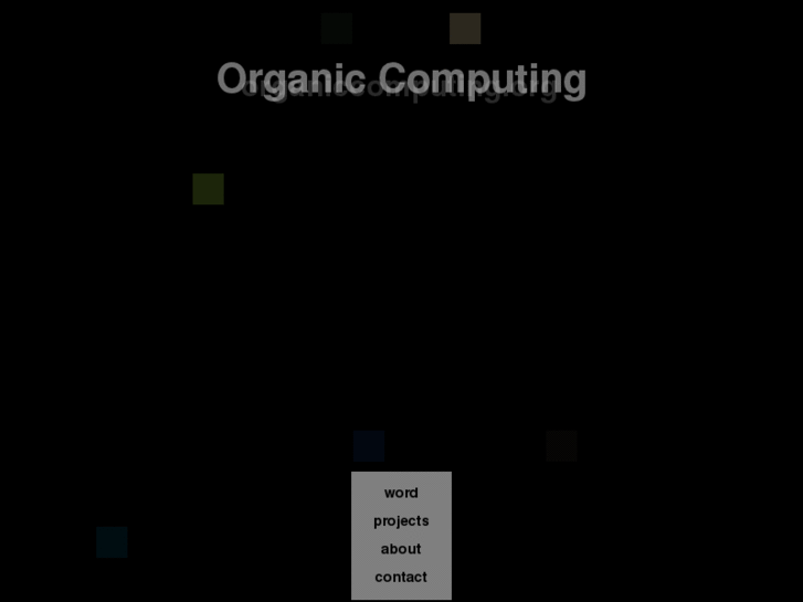 www.organiccomputing.org