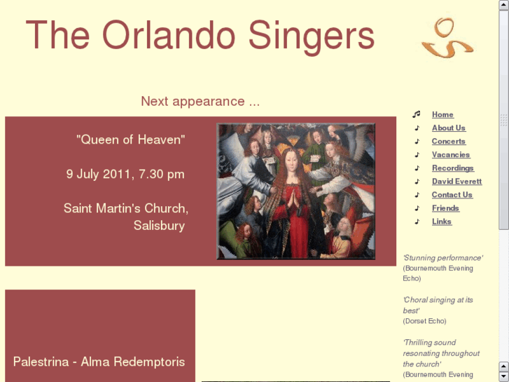 www.orlandosingers.co.uk