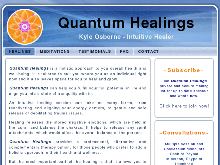 www.quantumhealings.com