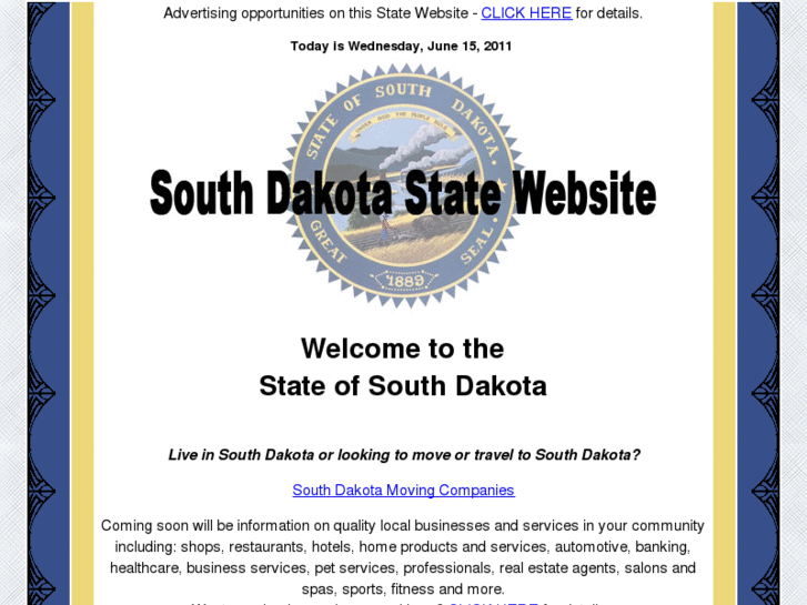 www.southdakotastatewebsite.com