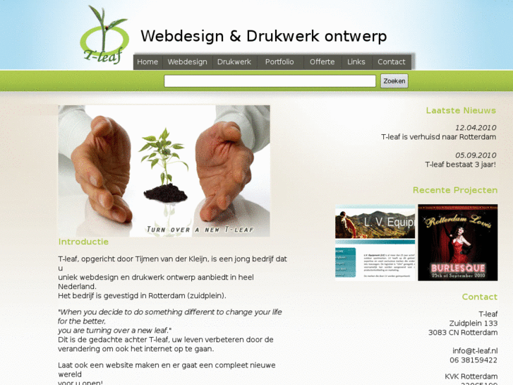 www.t-leaf.nl