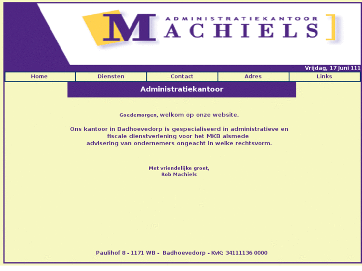 www.administratiekantoormachiels.nl