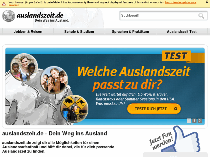 www.auslandszeit.de