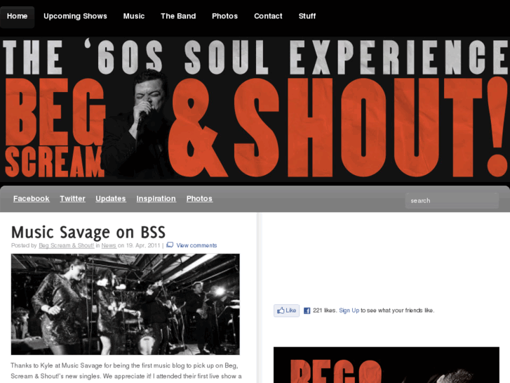 www.begscreamshout.com