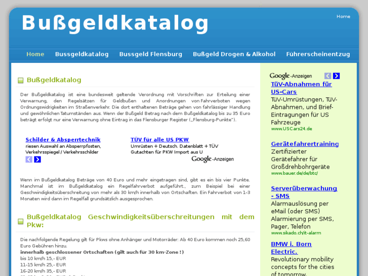 www.bussgeldkataloge.org