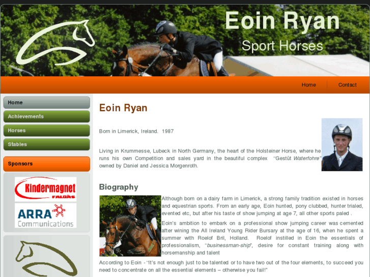 www.eoinryansporthorses.com