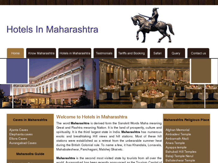 www.hotelsinmaharashtra.com