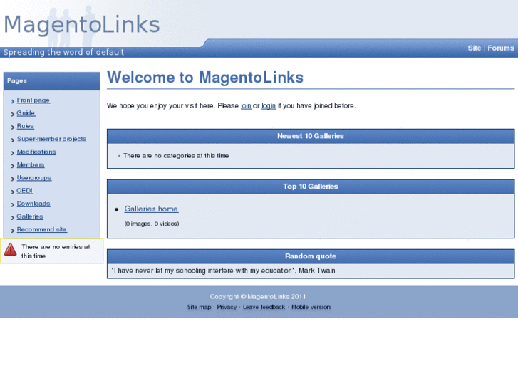 www.magentolinks.com