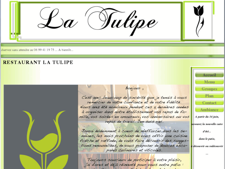 www.restaurantlatulipe.com