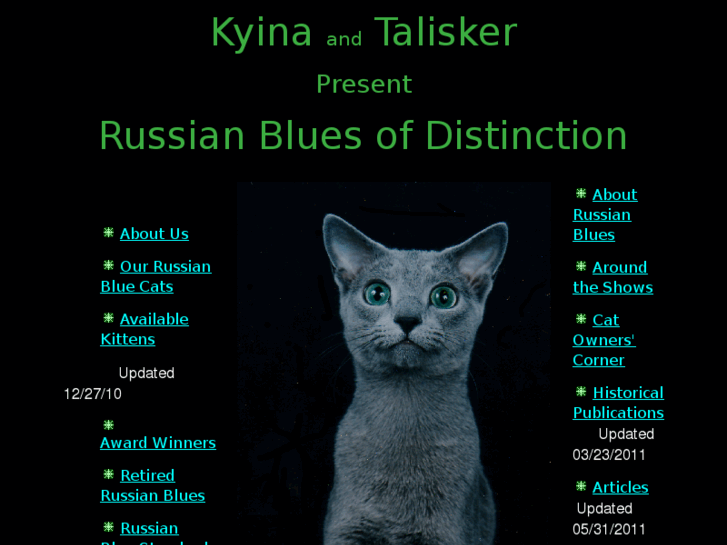 www.russianblue.us