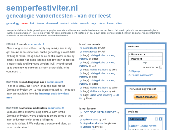 www.semperfestiviter.nl