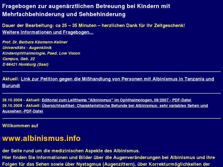 www.albinismus.info