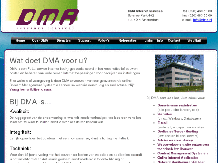 www.dma.nl