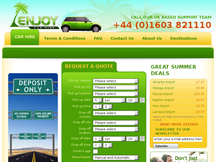 www.enjoycarhire.com