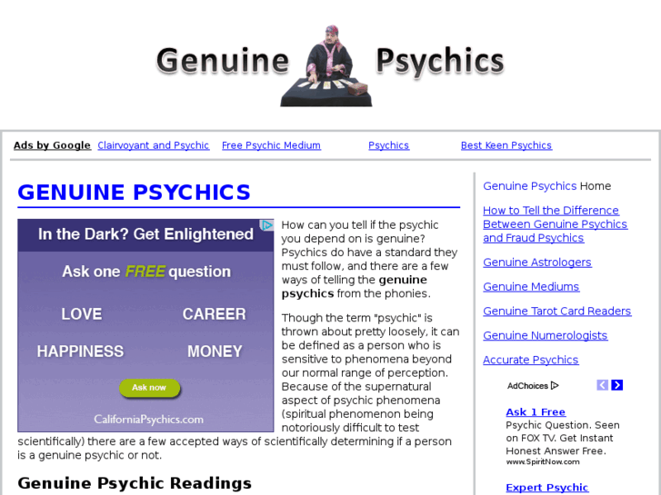 www.genuinepsychics.org