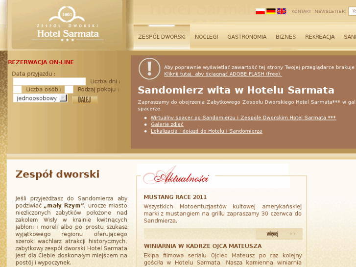 www.hotelsarmata.pl