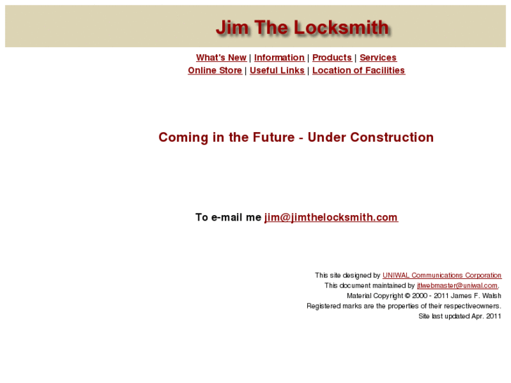 www.jimthelocksmith.com