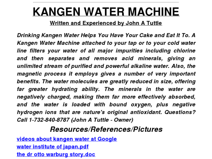 www.kangen-agua.com