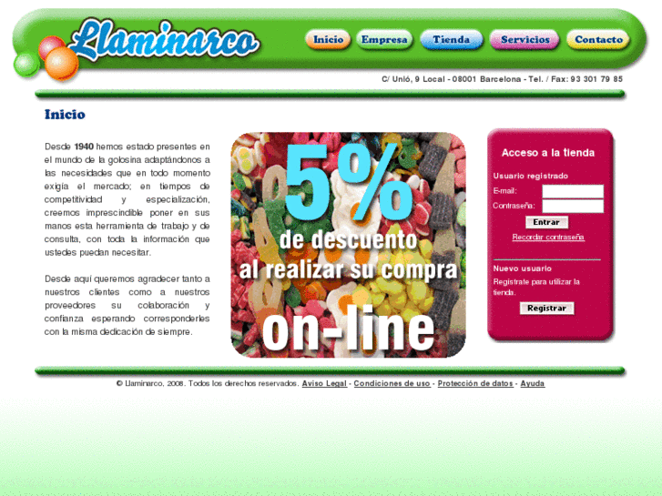 www.llaminarco.com