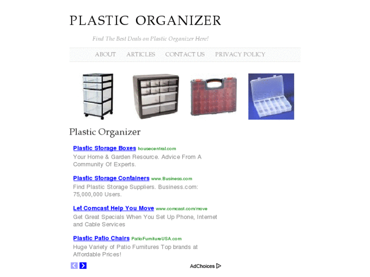 www.plasticorganizer.net
