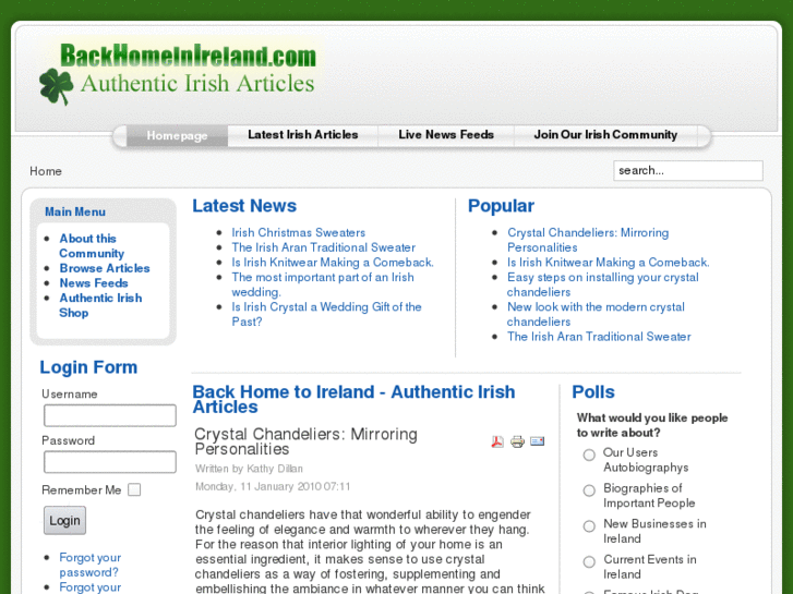 www.backhomeinireland.com