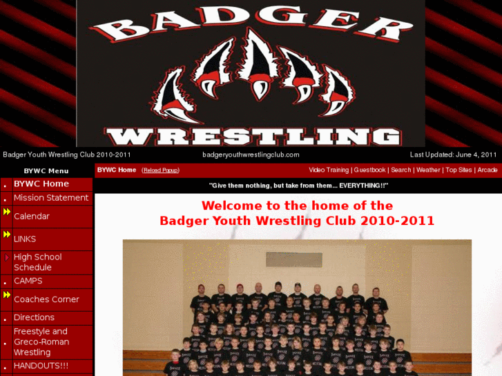 www.badgeryouthwrestlingclub.com