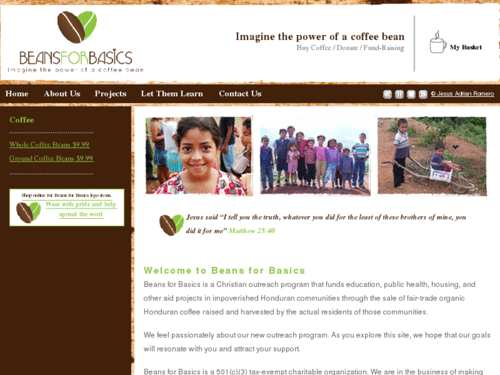 www.beansforbasics.org