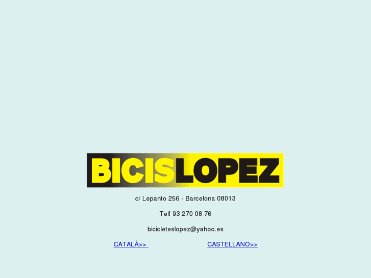 www.bicicleteslopez.es